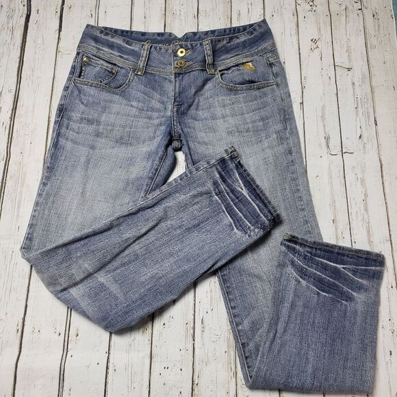 G-UNIT y2k low rise Jeans bling unusual pockets. SO CUTE! - Picture 5 of 16